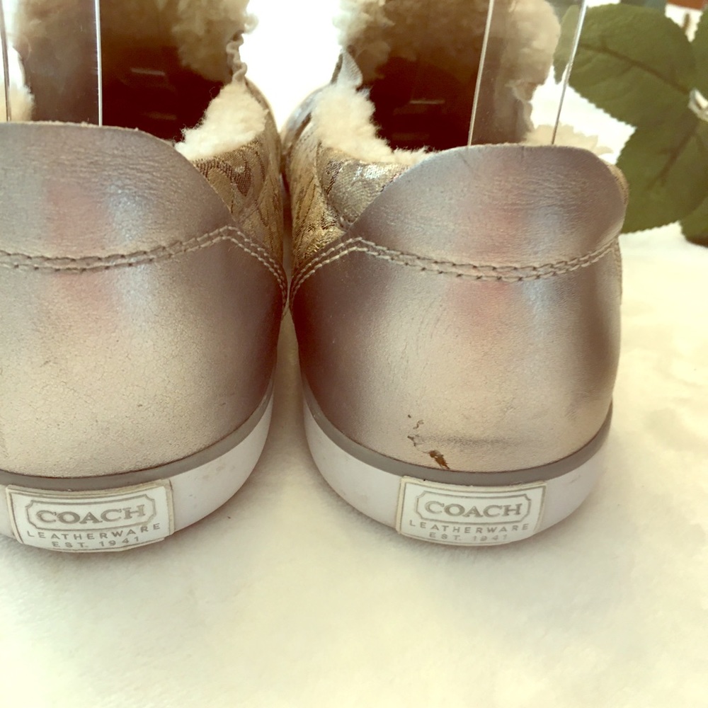 Coach “Beale” silver sneakers - Picture 3 of 5
